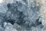 Sparkling Celestine (Celestite) Geode Section - Madagascar #358956-1
